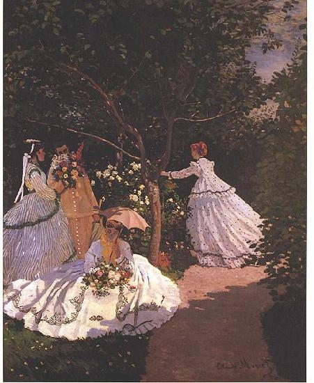 Claude Monet 1Frauen im Garten Germany oil painting art